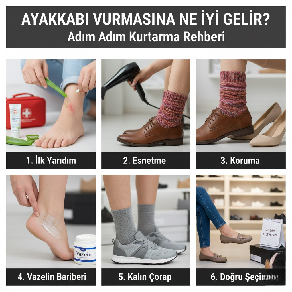 Ayakkabı Vurmasına Ne İyi Gelir?