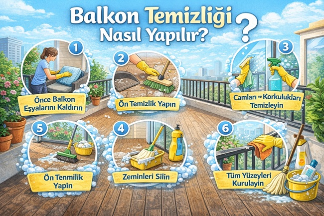 Balkon Temizliği Nasıl Yapılır?
