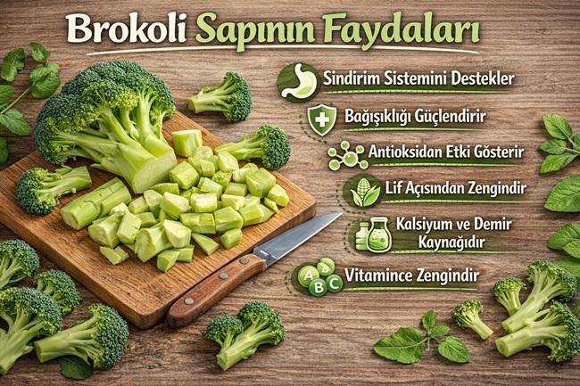Brokoli sapının faydaları nelerdir?