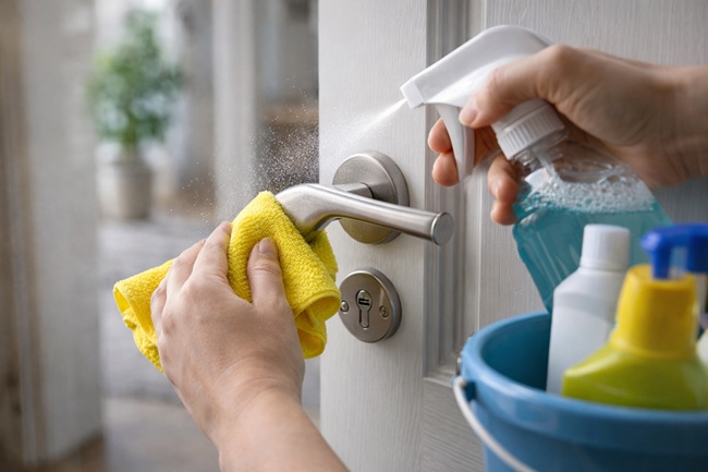 Kapı ve Kapı Kolları Nasıl Temizlenir?