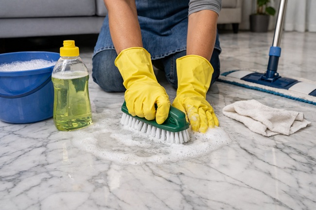 Mermer Zemin Nasıl Temizlenir?