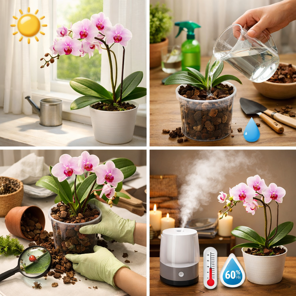 Orkide Bakımı Nasıl Olmalı?