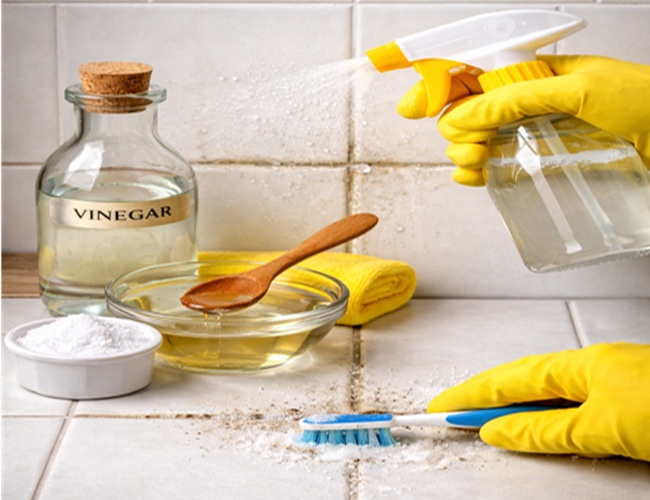 Sirke ile Fayans Araları Nasıl Temizlenir?