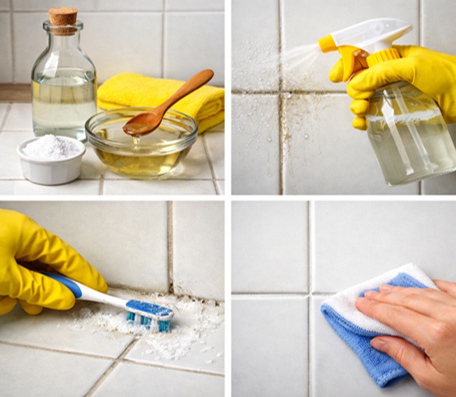 Sirke ile Fayans Araları Nasıl Temizlenir?