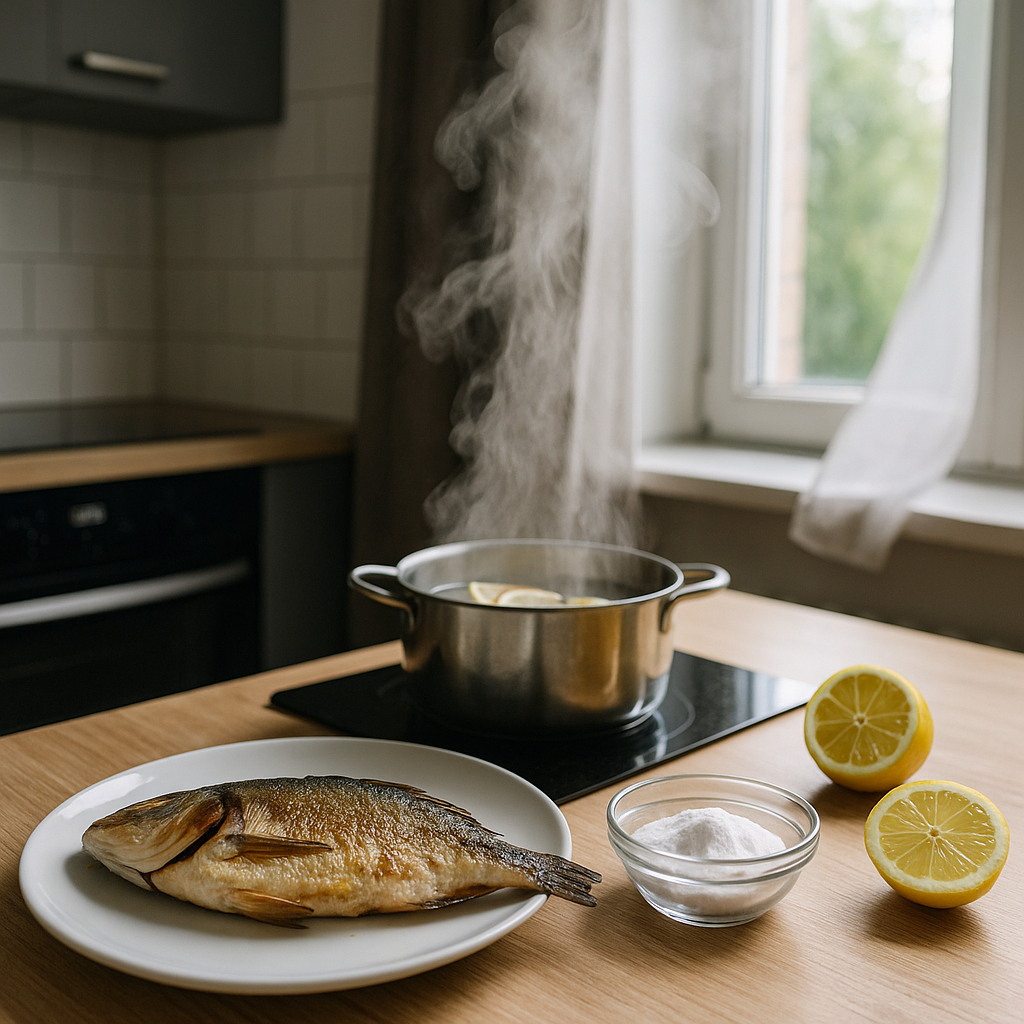 Balık Kokusu Nasıl Gider?