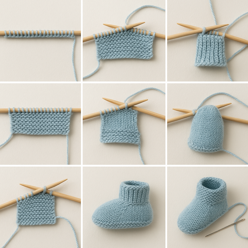 Bebek Patiği Nasıl Örülür