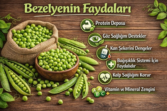 Bezelyenin faydaları nelerdir?