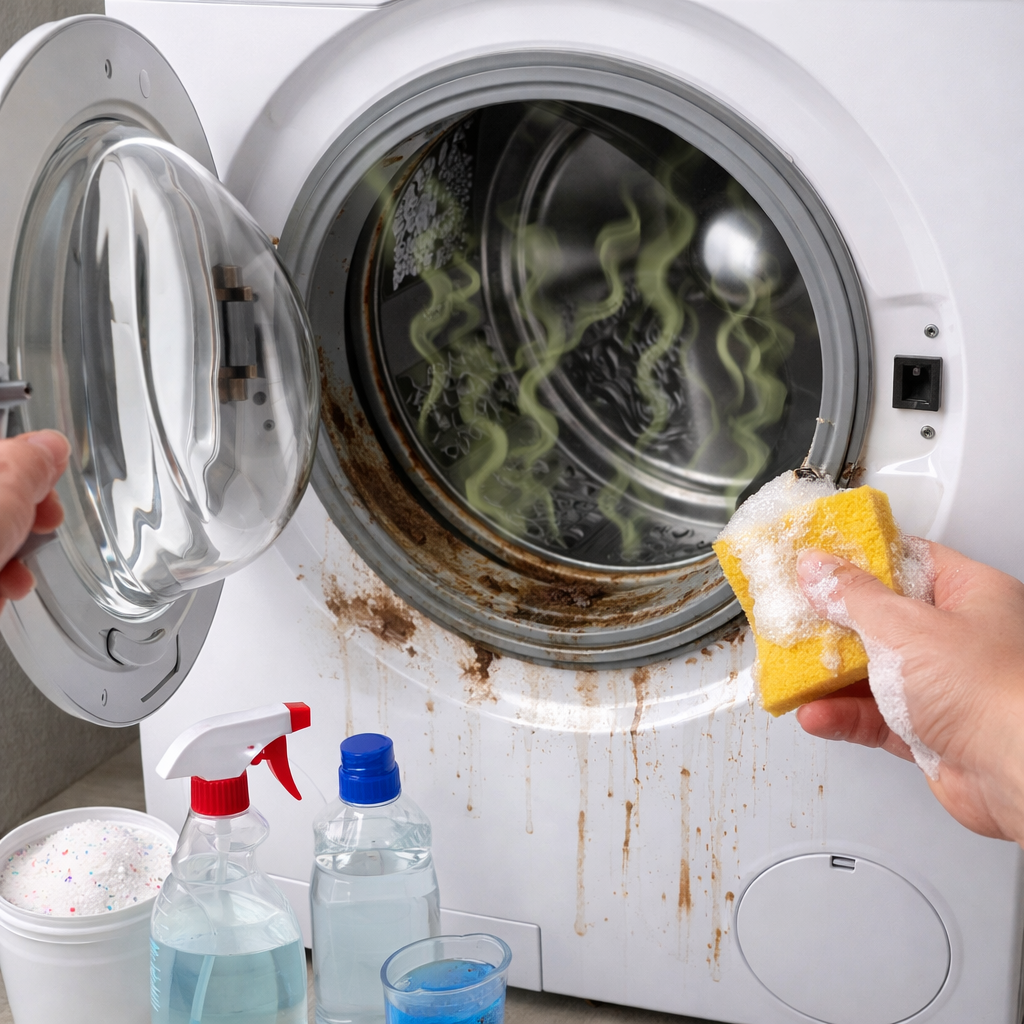 Çamaşır Makinesi Neden Kötü Kokar ve Nasıl Temizlenir?