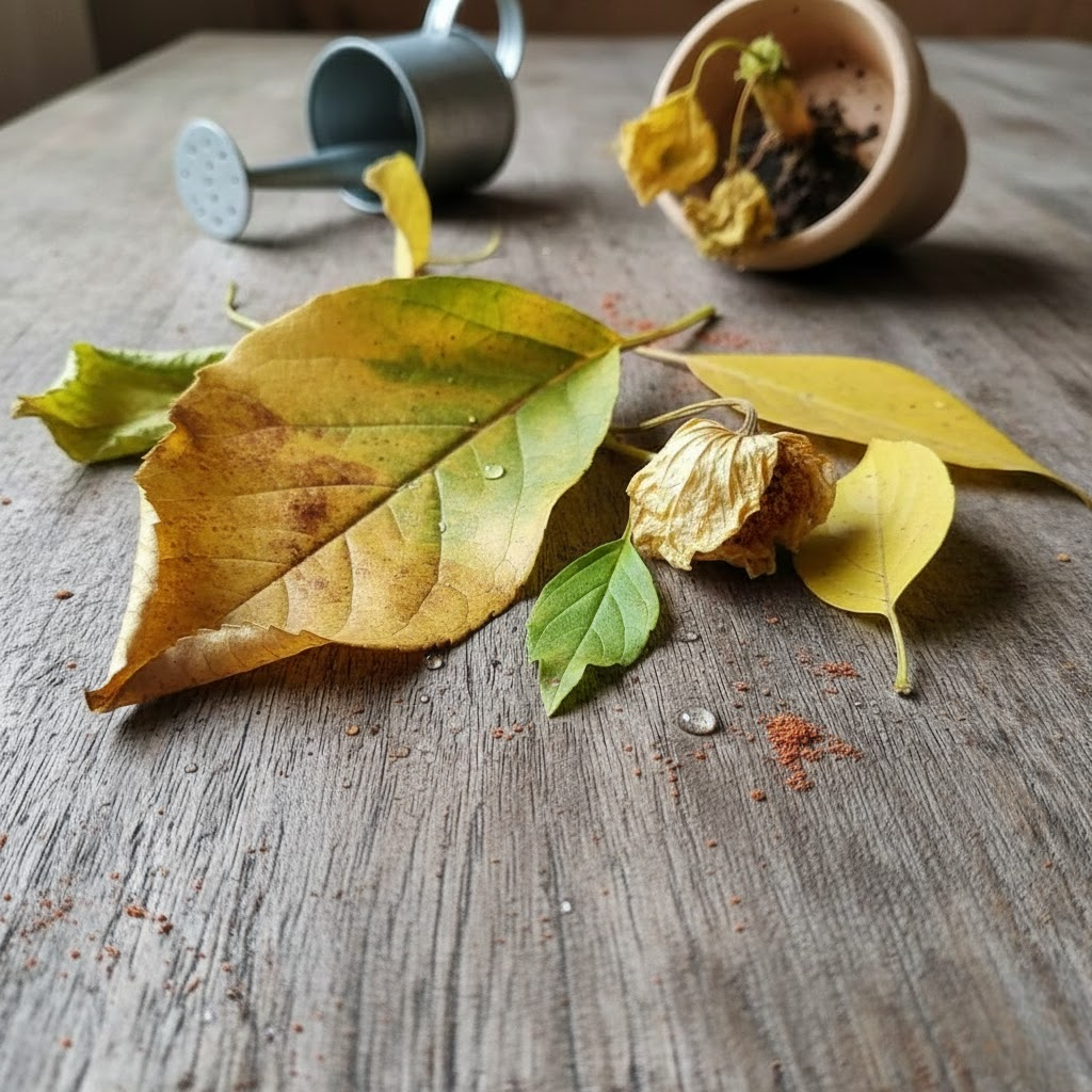 Çiçek Yaprakları Neden Sararır?
