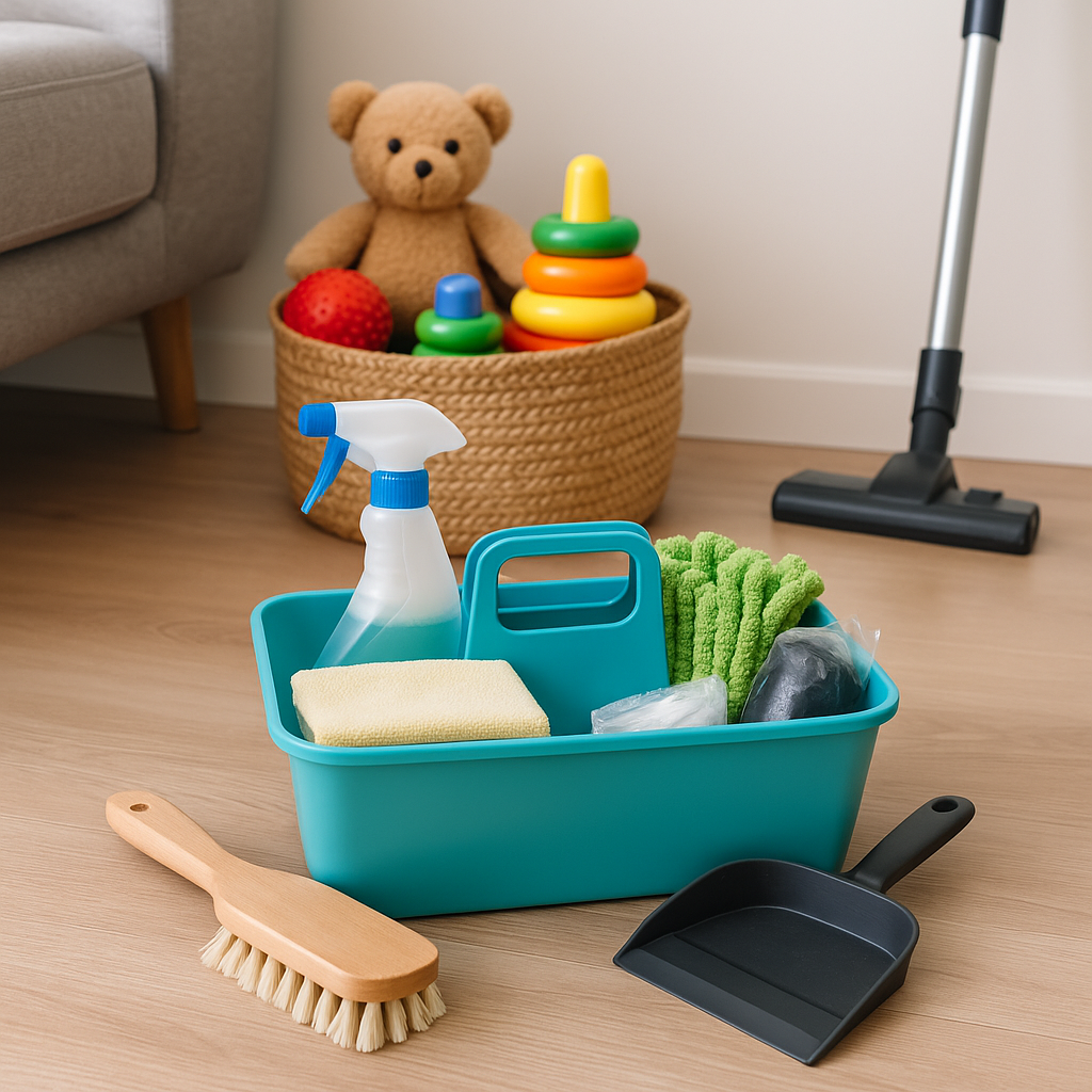 Çocuklu Evlerde Hızlı Temizlik Rutini