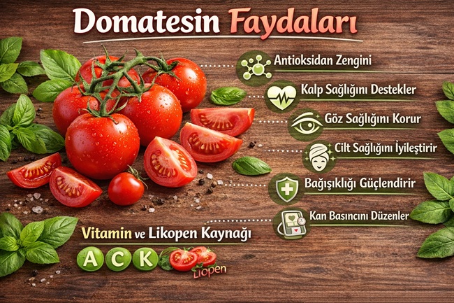 Domatesin faydaları nelerdir?
