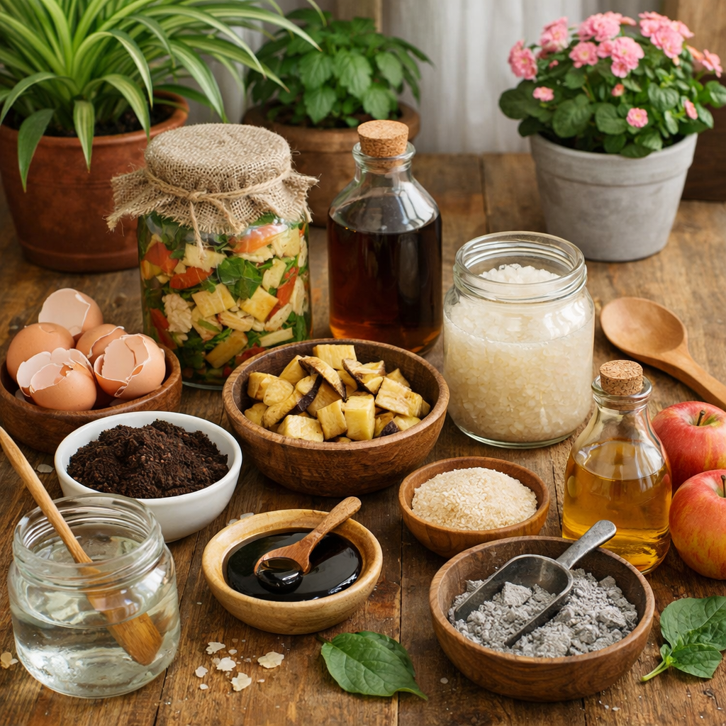 Evde Doğal Çiçek Gübresi Nasıl Yapılır?