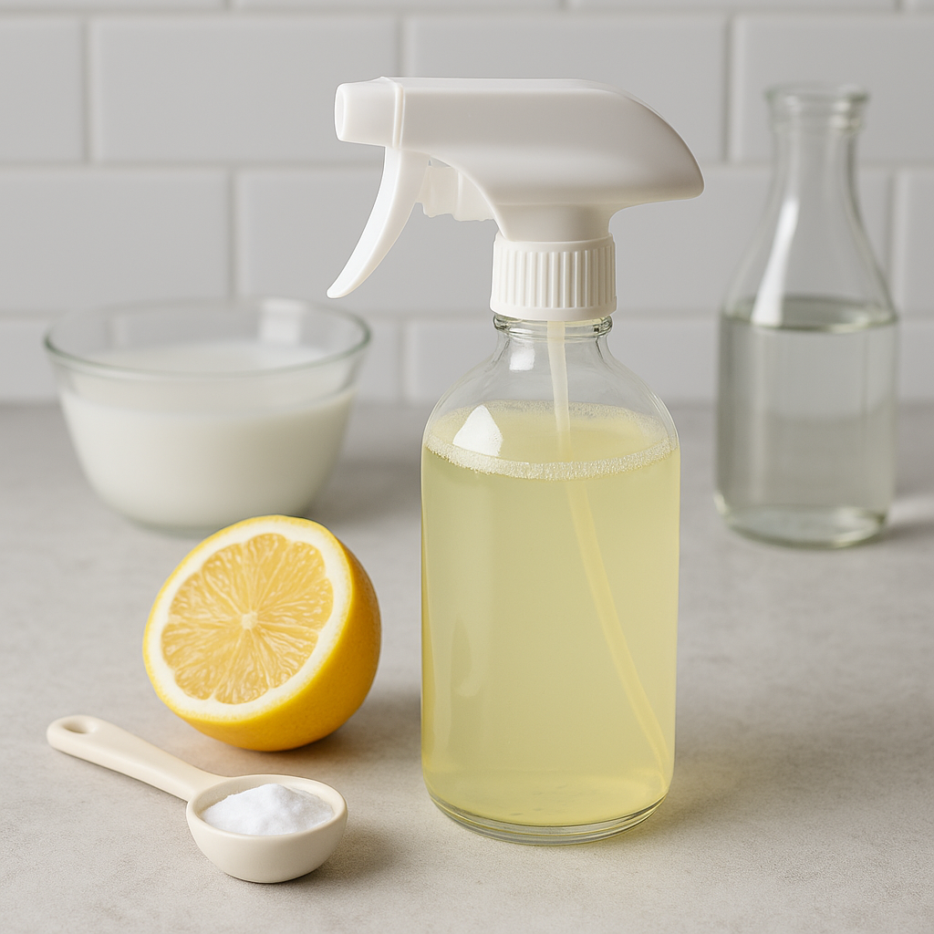 Evde Doğal Çok Amaçlı Temizlik Spreyi Nasıl Yapılır?