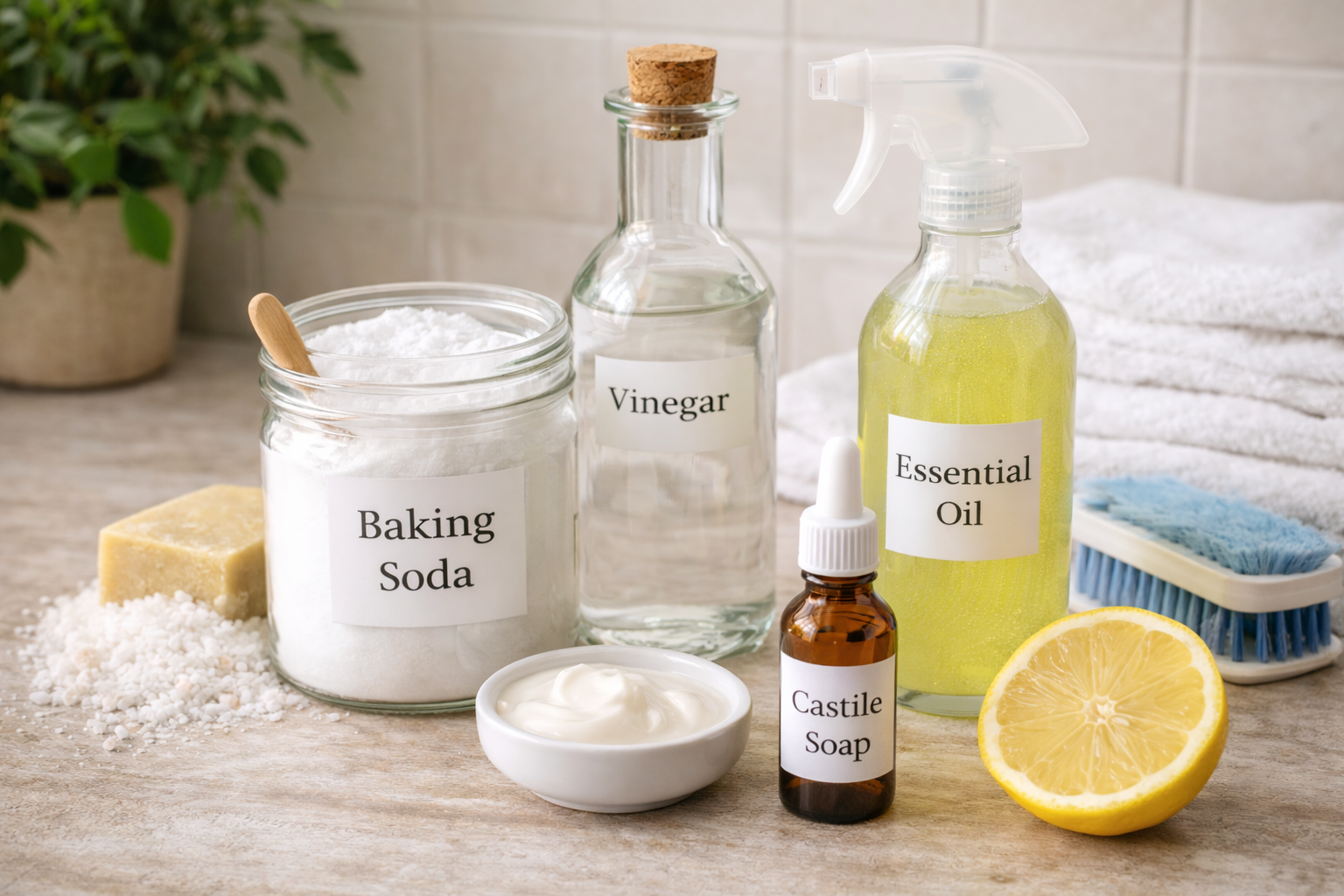 Evde Doğal Temizlik Ürünleri Nelerdir?