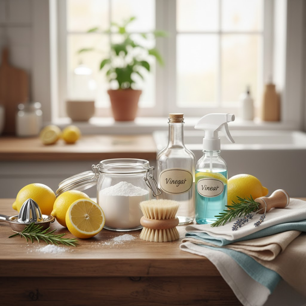 Evde Doğal Temizlik Ürünleri Nelerdir?
