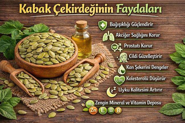 Kabak Çekirdeğinin Faydaları Nelerdir?