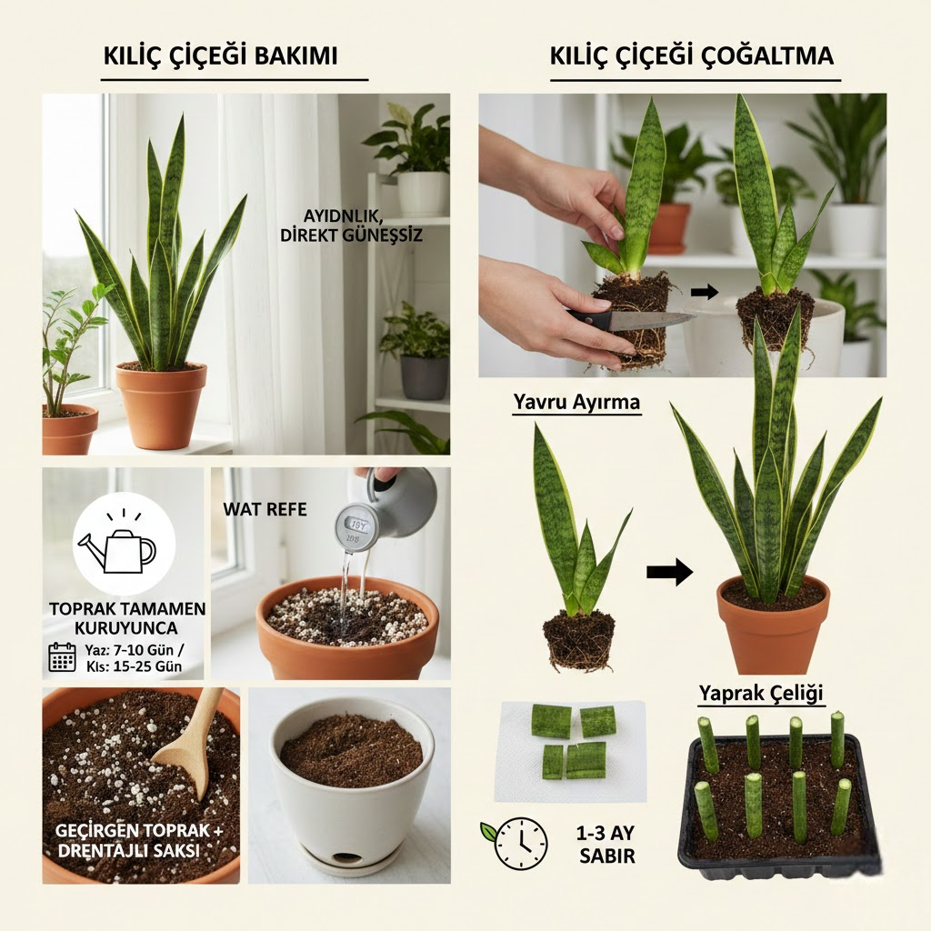 Kılıç Çiçeği Bakımı Nasıl Yapılır Nasıl Çoğalır?