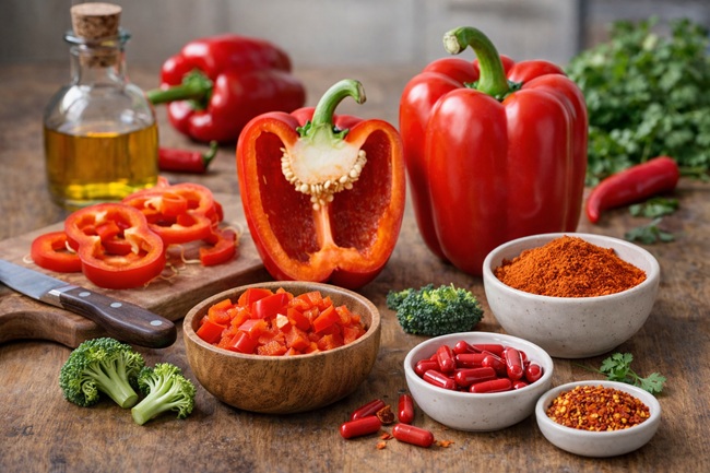 Kırmızı biberin faydaları nelerdir?