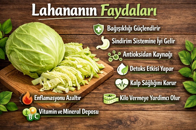 Lahananın faydaları nelerdir?