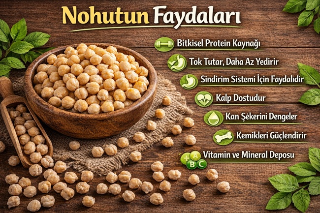 Nohutun faydaları nelerdir?