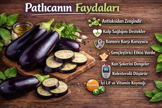 Patlıcanın faydaları nelerdir?
