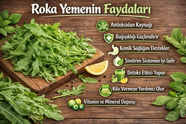 Roka yemenin faydaları nelerdir?