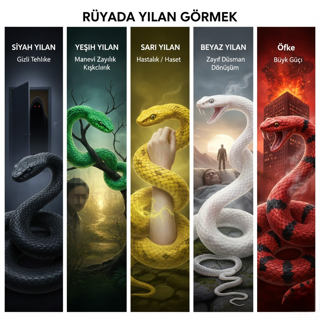 Rüyada Yılan Görmek Ne Anlama Gelir?