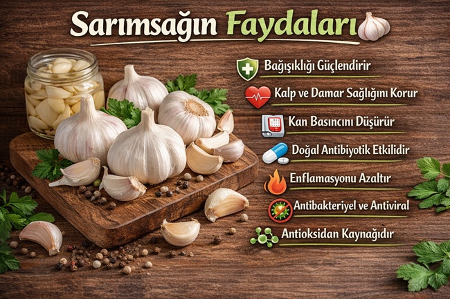 Sarımsağın faydaları nelerdir?