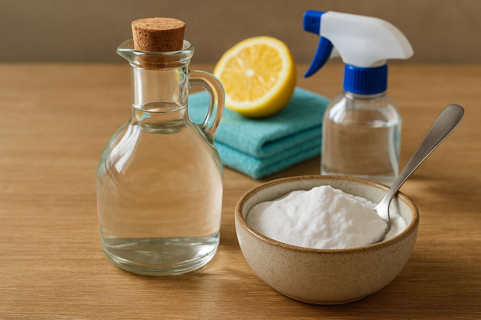 Sirke ve Karbonatla Yapılabilecek 15 Temizlik Hilesi