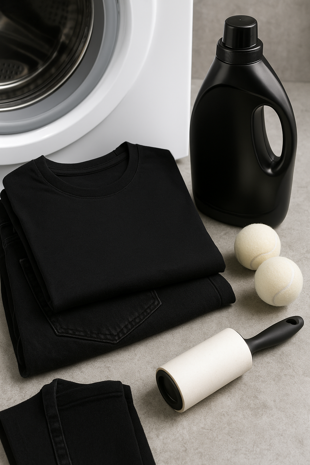 Siyah kıyafetler tüylenmeden nasıl yıkanır?