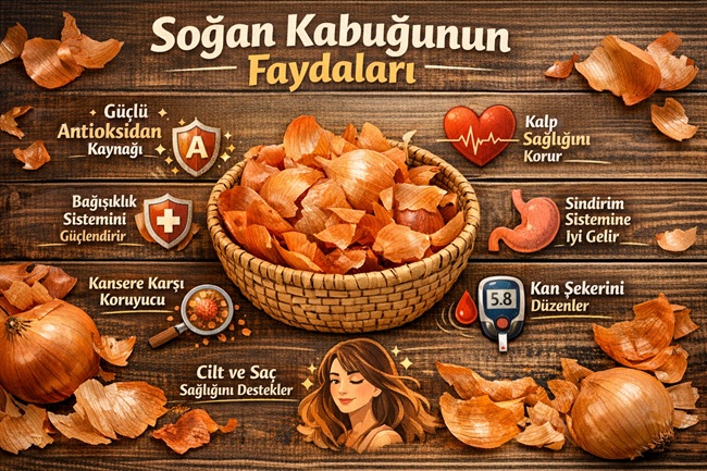 Soğan kabuğunun faydaları nelerdir?