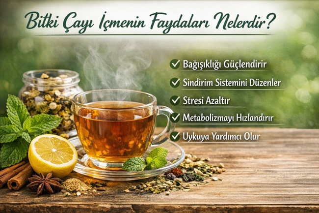 Bitki Çayı İçmenin Faydaları Nelerdir