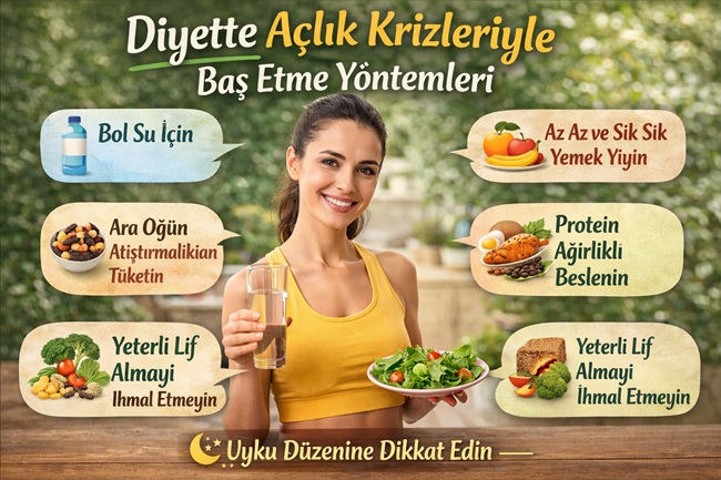 Diyette Açlık Krizleriyle Baş Etme Yöntemleri