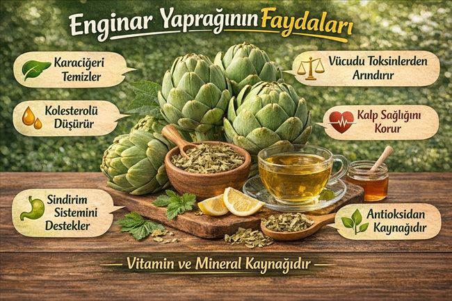 Enginar yaprağının faydaları nelerdir?