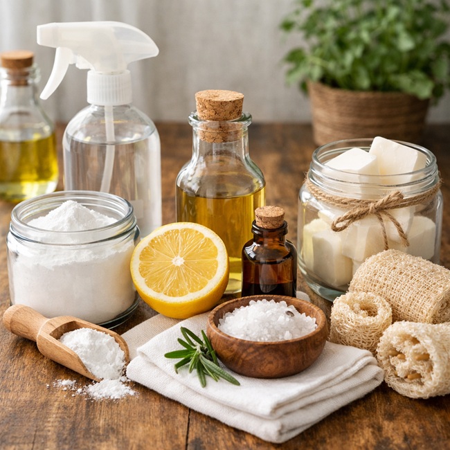 Evde hijyen için doğal yöntemler