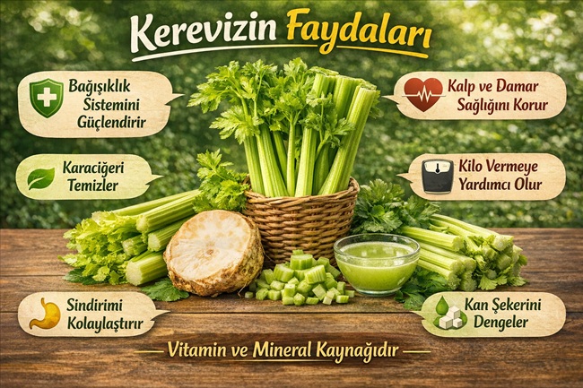 Kerevizin faydaları nelerdir?