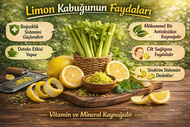 Limon kabuğunun faydaları nelerdir