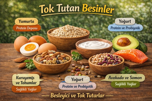 Tok Tutan Besinler