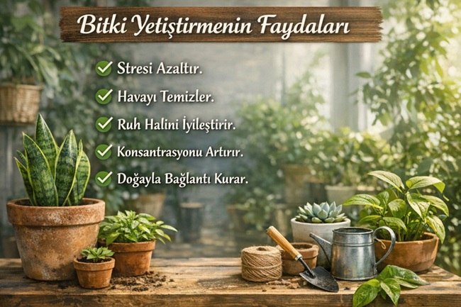 Bitki Yetiştirmenin Faydaları Nelerdir?