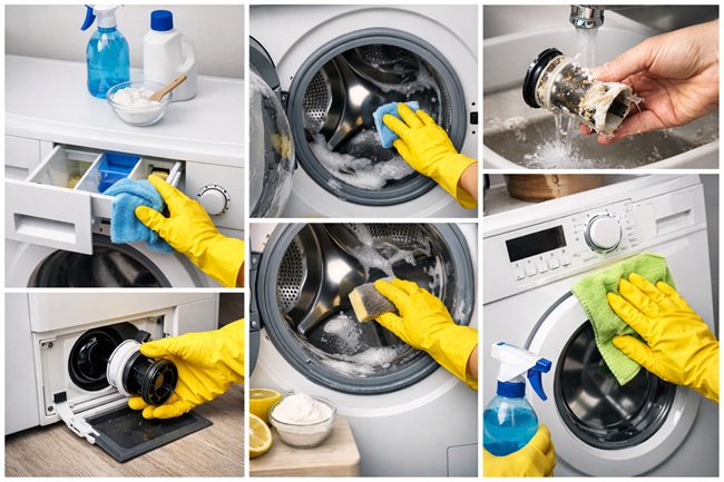 Çamaşır makinesi nasıl temizlenir?