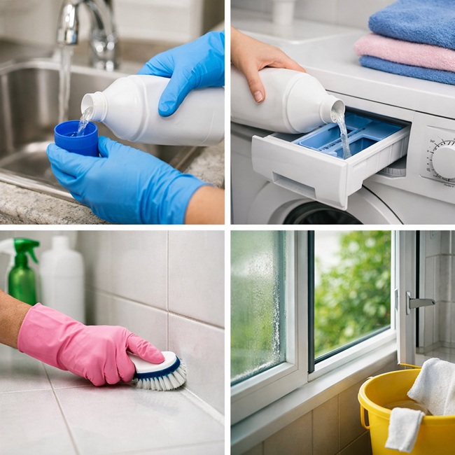 Çamaşır suyu doğru kullanımı