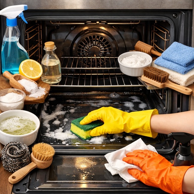 Fırın nasıl temizlenir?