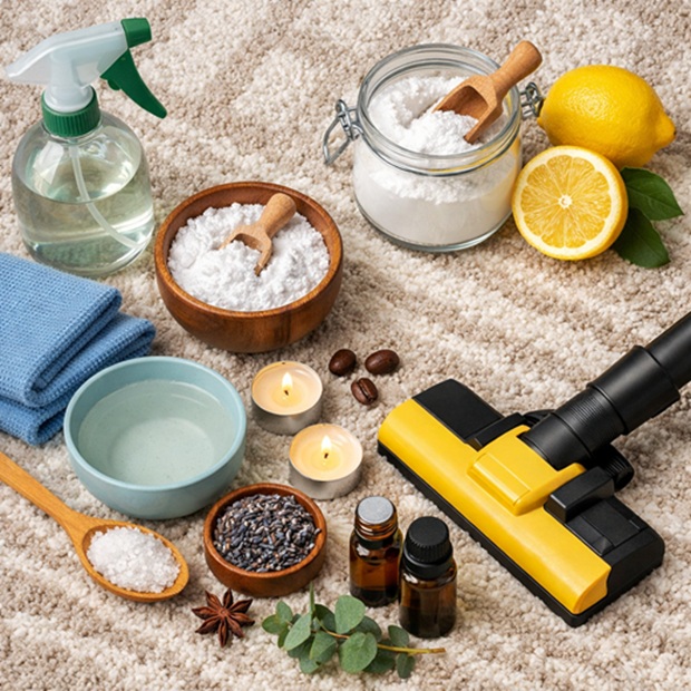 Halıdan kötü koku nasıl giderilir?