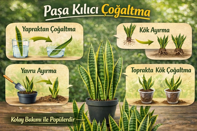 Paşa Kılıcı Çoğaltma Yöntemleri Nelerdir?