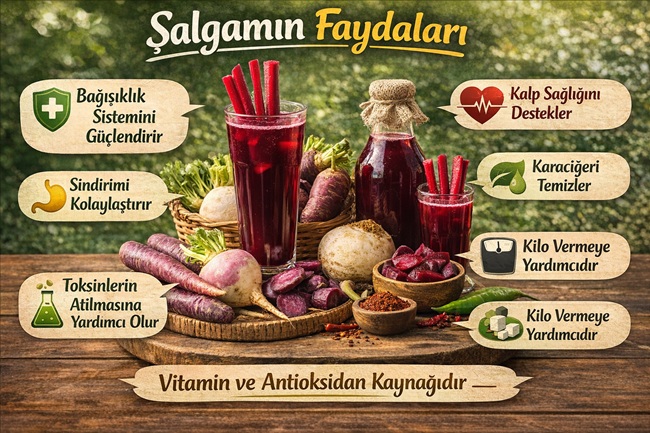Şalgamın Faydaları Nelerdir?