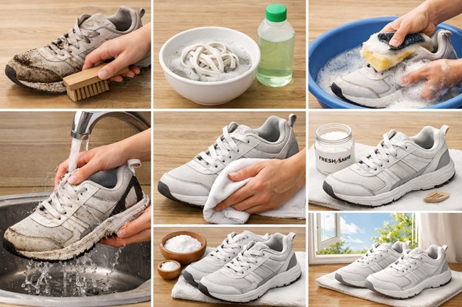 Spor Ayakkabılar Nasıl Temizlenir?