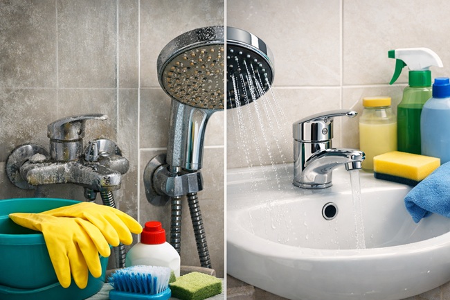 Banyo kireç ve kir temizleme yolları
