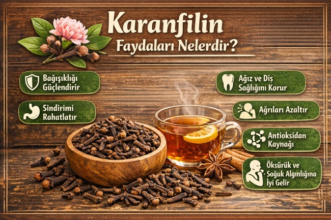 Karanfilin Faydaları Nelerdir?